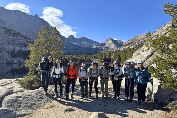 Group Photo at Blue Lake