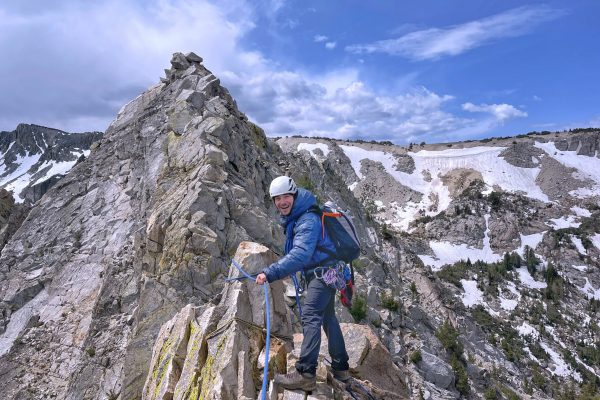 All smiles on Crystal Crag