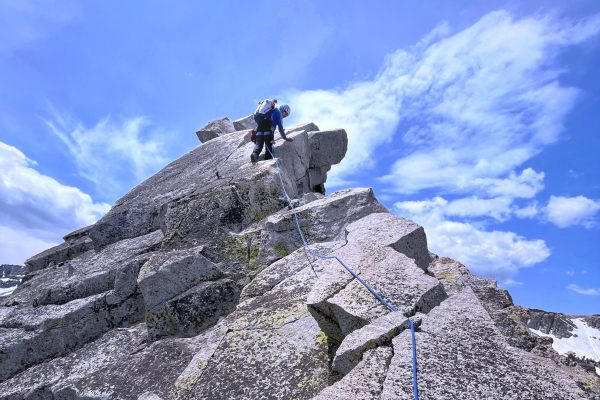 Climbing Crystal Crag in Mammoth Lakes